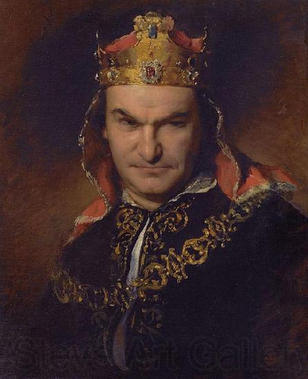 Friedrich von Amerling Bogumil Dawison as Richard III Spain oil painting art